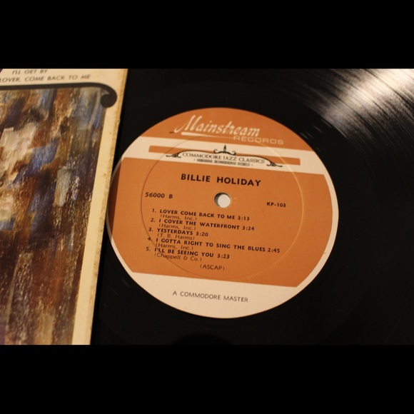 Vintage 1964 Billy Holiday vinyl record - Picture 4 of 4
